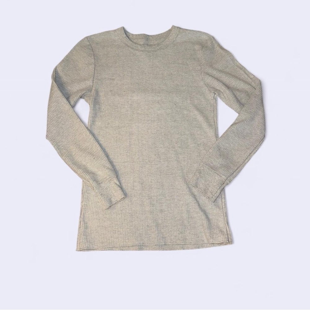 Fruit of the Loom Gray Long Sleeve Tee